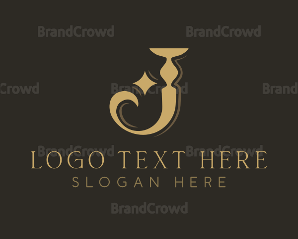 Diamond Jewelry Lettermark Logo