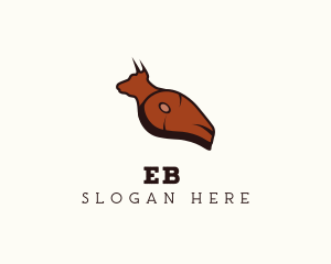 Smokehouse - Cow Beef Steakhouse logo design