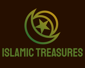 Islam - Moon Star Islam logo design