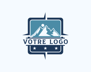 Locator - Mountain Travel Navigation logo design