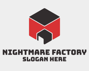 Storage Warehouse Hexagon logo design