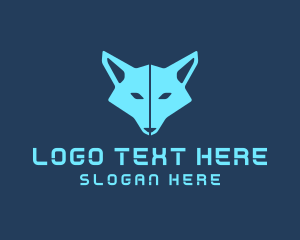 Predator - Wild Wolf Canine logo design