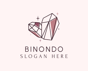 Glam Luxury Gemstone Logo