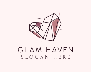 Glam - Glam Luxury Gemstone logo design