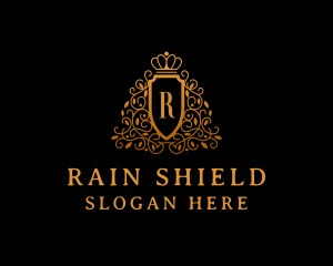 Luxury Hotel Shield logo design