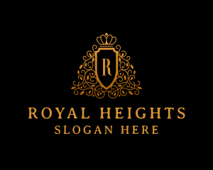 Luxury Hotel Shield logo design