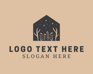 Mortgage - Floral Eco House logo design