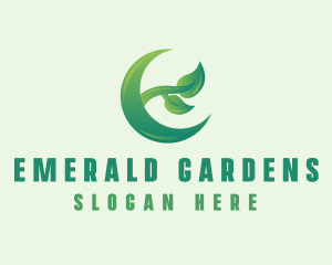 3d Leaf Garden Boutique  logo design