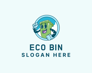 Bin - Trash Bin Garbage logo design