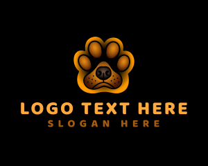 Dog Breeders - Paw Pet Dog logo design