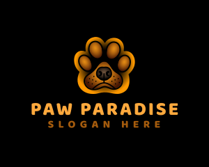 Paw Pet Dog logo design