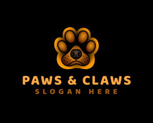 Paw Pet Dog logo design