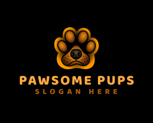 Paw Pet Dog logo design