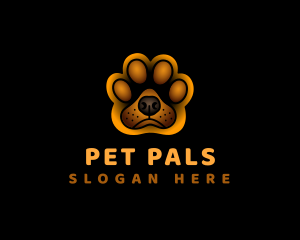 Paw Pet Dog logo design