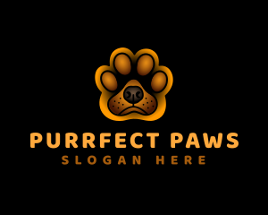 Paw Pet Dog logo design