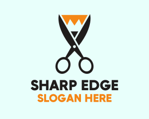 Cut - Pencil Scissors Cut logo design