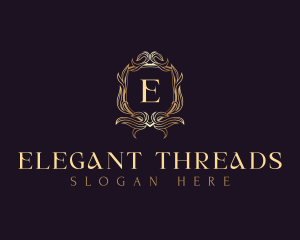 Elegant Crest Shield logo design