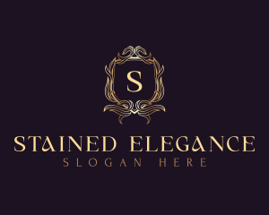 Elegant Crest Shield logo design