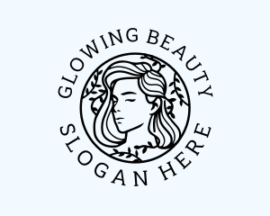 Beauty - Female Wreath Beauty logo design