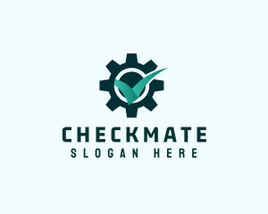 Generic Check Gear  logo design