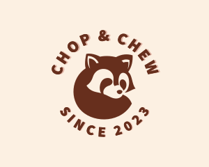 Raccoon - Wild Racoon Animal logo design