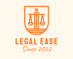 Judiciary - Shield Scale Legal Service logo design