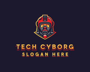 Cyborg - Robot Cyborg Gaming logo design