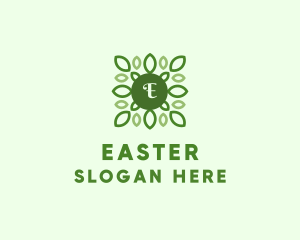 Vegan - Organic Nature Leaf logo design