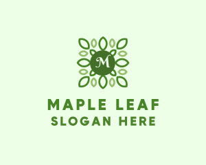 Herbal Organic Leaf logo design