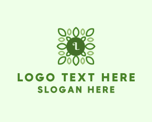 Vegan - Organic Nature Leaf logo design