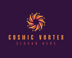 Vortex - Motion Vortex Technology logo design