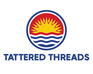 Kiribati Circle Flag logo design