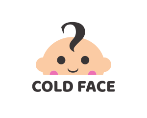 Cute Baby Face logo design