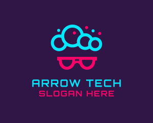 Geek Neon Tech logo design