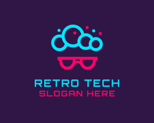 Geek Neon Tech logo design