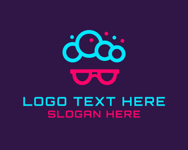 Geek - Geek Neon Tech logo design