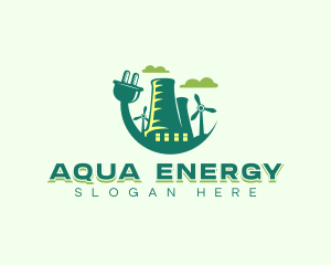 Eco Electric Energy  logo design