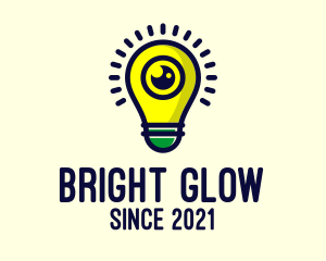 Light - Light Bulb Lens logo design