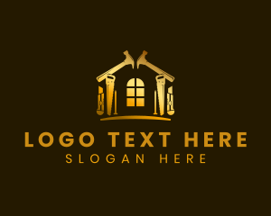 Hammer - Home Renovation Tools logo design