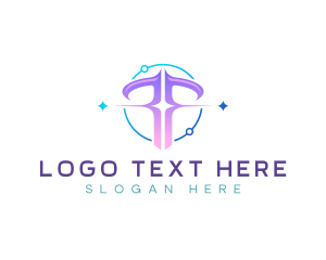 Startup Orbit Firm Letter T Logo