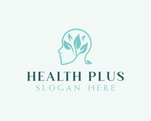 Mental Health Leaf logo design