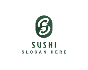 Natural Organic Letter S logo design