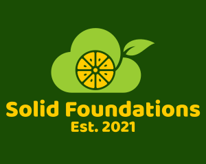 Refreshment - Cloud Lemon Juice logo design