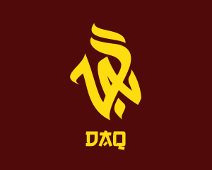 Vape - Yellow VA Vandal logo design