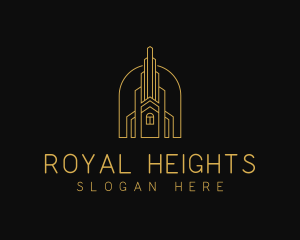 High Rise Building Property logo design