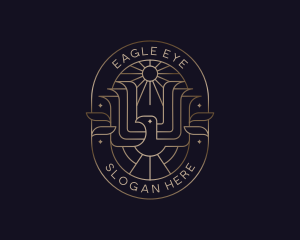 Eagle Wings Royalty logo design