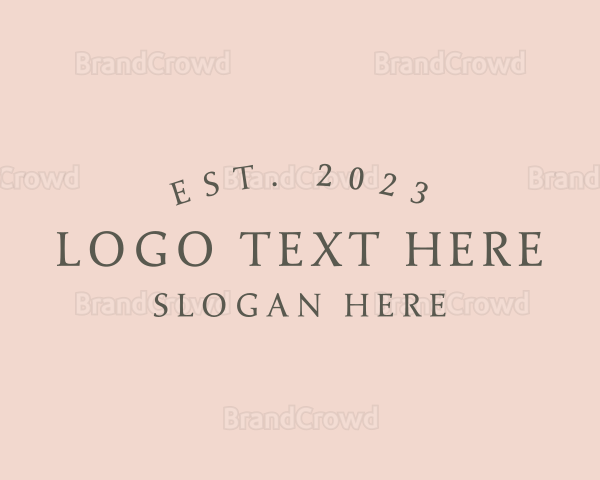 Fashion Luxury Business Logo