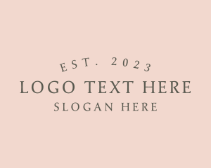 Modern - Fashion Luxury Business logo design