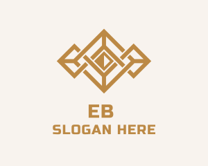 Home Decor - Diamond Pattern Design logo design