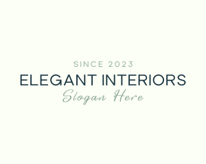 Elegant Fashion Stylist logo design